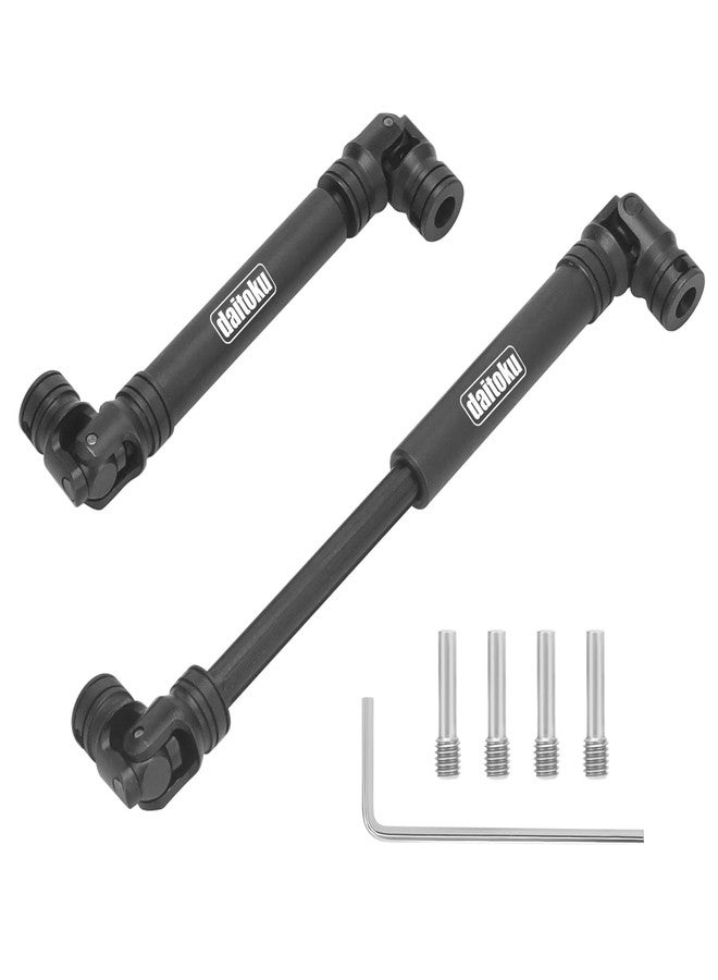 daitoku Steel Centre Drive Shaft CVD Driveshaft Upgrade Parts 105-155mm for 1/10 Axial SCX10 Redcat Gen7 /Pro RC4WD D90 RC Crawler Car (2PCS) - Image 1